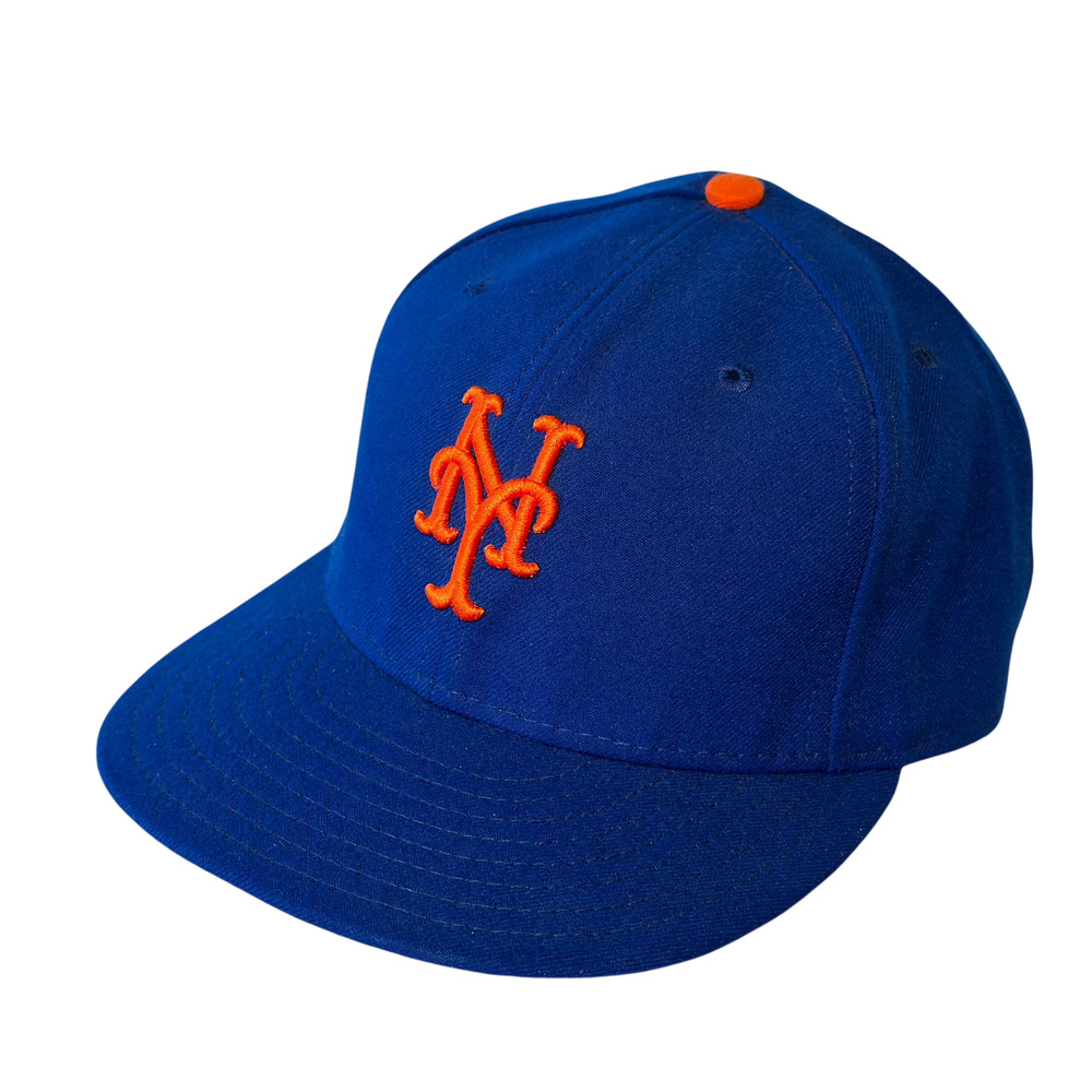 New Era NY Mets Official On-Field Cap Hat Fitted 7 3/4 Made in USA 59FIFTY MLB